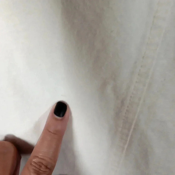 Free People sky rider drop crotch pants white color size extra small women - Picture 6 of 11